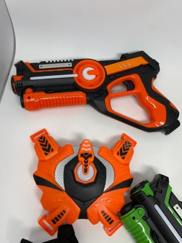 PokonBoy Toy Dart Blasters Red Green Blue Toys & Older case — photo 8