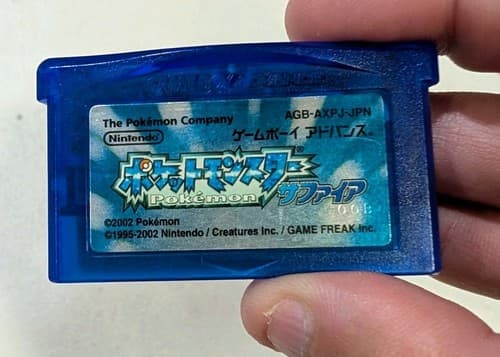 Pokemon Ruby Sapphire set Nintendo GameBoy Advance GBA Japanese ver Tested — photo 7