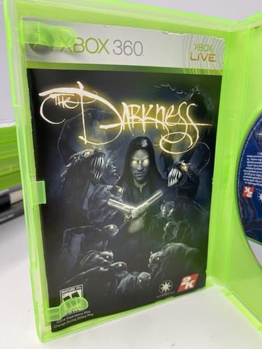 The Darkness (Microsoft Xbox 360, 2007) CIB Complete In Box 2k Tested — photo 9