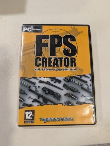 The Game Creators FPS Creator PC CD-ROM Game Development Software Windows TESTED