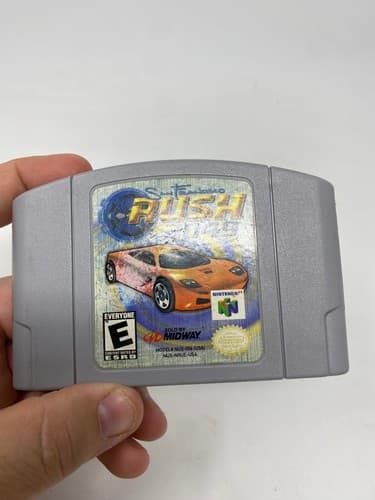Nintendo 64 San Francisco Rush 2049 N64 Cleaned Tested Authentic — photo 2