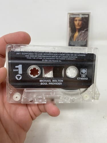 3 Michael Bolton Cassette Tapes - Soul Provider The One Thing Ships Fast — photo 9