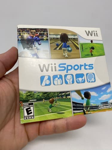 Nintendo Wii Sports Nintendo Wii Game Disc w/ Cardboard Sleeve FACTORY SEALED — photo 3