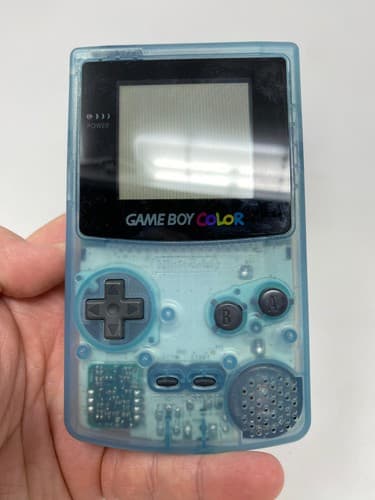 Nintendo Game Boy Color Lawson Aqua Blue Milky White Neotones Very Rare 100% OEM — photo 2