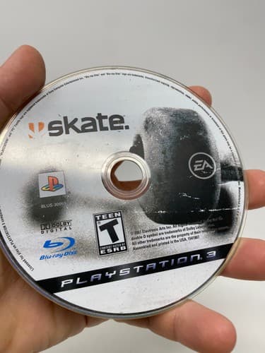 Skate PS3 PlayStation 3 Game Disc Only Genuine OEM EA — photo 2