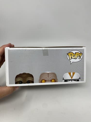 FUNKO POP STAR WARS TARFFUL EMPEROR UTAPAU CLONE TROOPER 3 PACK WALMART — photo 8