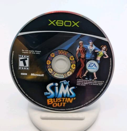 Sims Bustin' Out (Microsoft Xbox, 2003) Complete Tested Working — photo 6