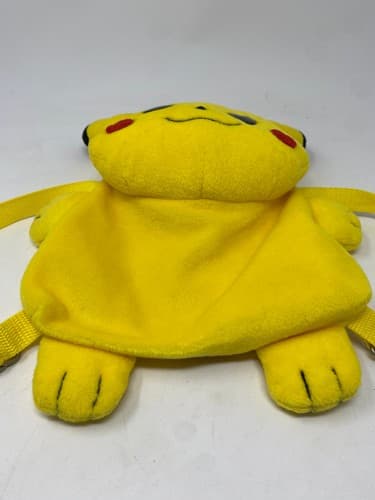 Pokemon Pikachu Yellow plush backpack original — photo 6