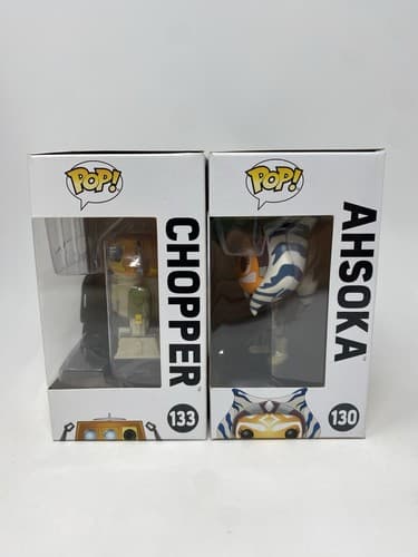Funko POP Star Wars Rebels Lot Chopper & Ahsoka #133 & #130 Hot Topic Exclusive — photo 3