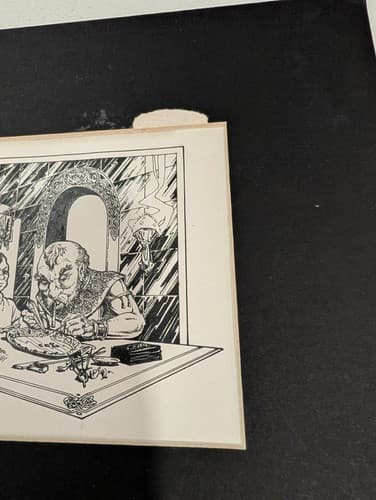 Liz Danforth Artwork 1985 RPG Illustration Original — photo 4