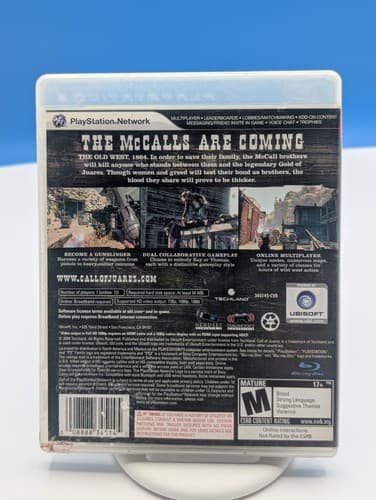 Call of Juarez: Bound in Blood (Sony PlayStation 3, 2009) PS3 Game CIB Complete — photo 2