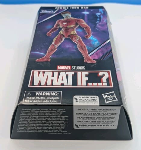 Marvel Legends What If? ZOMBIE IRON MAN 6" Action Figure Khonshu BAF Wave NEW — photo 6