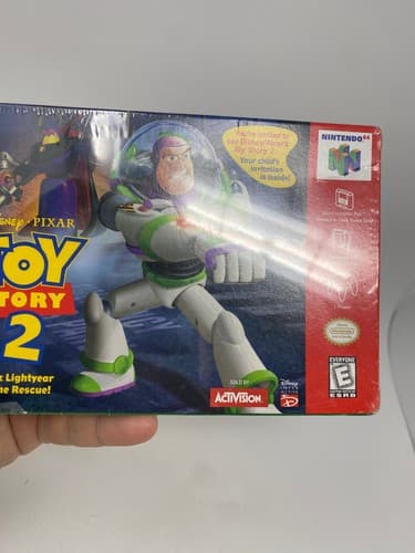 Toy Story 2 Buzz Lightyear to the Rescue Nintendo 64 N64 New Factory Sealed — photo 5