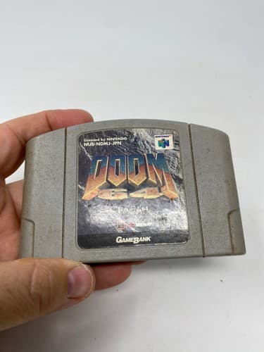 DOOM 64 Nintendo N64 Japanese Import Cartridge Only NTSC-J NUS-NDMJ-JPN — photo 3