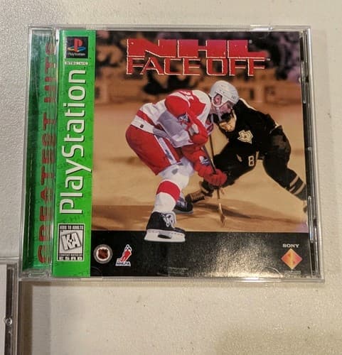 Lot of 3 PS1 PlayStation Hockey Games - NHL Faceoff, 97, NHL 98 CIB Tested — photo 7