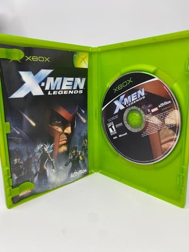 X-Men Legends Xbox CIB Microsoft Xbox 2004 Complete with Manual — photo 4
