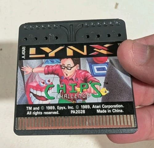 Chip's Challenge (Lynx, 1989) Not Tested — photo 2