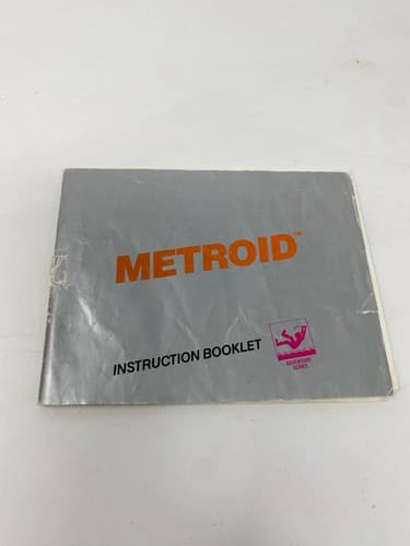 Metroid Nintendo NES Video Game Instruction Manual Booklet Only - English