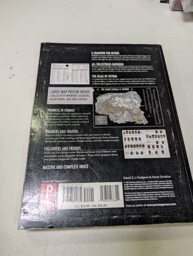 Prima Games The Elder Scrolls V: Skyrim Official Strategy Guide - Damaged Cover — photo 5