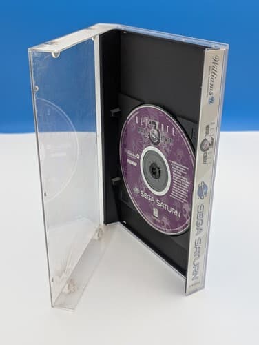 Midway Ultimate Mortal Kombat 3 Sega Saturn Disc & Back Art Only, Tested — photo 4