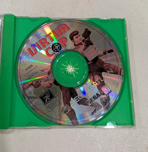 Virtua Cop Sega Saturn NOT FOR RESALE Disc Only Tested And Working Good Condtion — photo 2