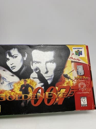 GoldenEye 007 Nintendo 64 N64 NTSC-U/C T Shooter Complete w/ Box Manual — photo 2