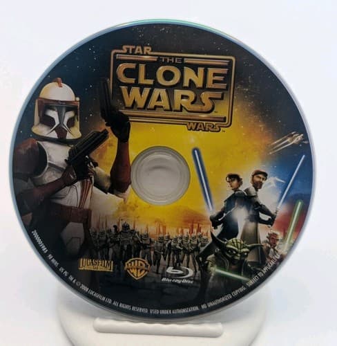 Star Wars: The Clone Wars (Blu-ray Disc, 2008) W/ Digital Copy Disc — photo 4