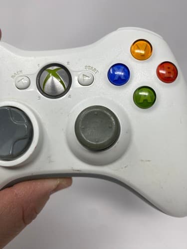 Microsoft Xbox 360 Wireless Controller White with Charging Cable and Headset OEM — photo 9