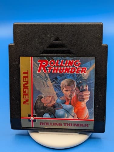 Rolling Thunder-Tengen (Nintendo Entertainment System, 1989) Tested Authentic