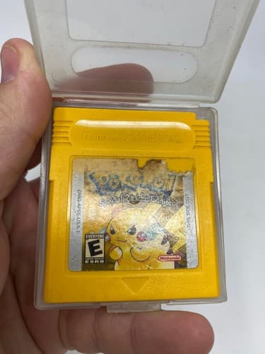 Nintendo Game Boy Pokemon Special Pikachu Edition Loose Cart Working & Tested — photo 3