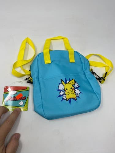 Pokemon Pikachu Carrying Case / Shoulder Bag - Blue for New 3DS XL/ Japan New!