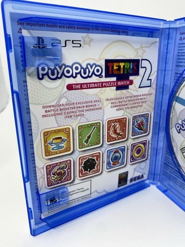Puyo Puyo Tetris 2 (Sony PlayStation PS5, 2020) Tested Works! FAST SHIPPING! — photo 5
