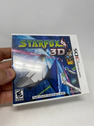 Star Fox 64 3D Nintendo 3DS (2011) Brand New, Sealed (First-Print, White Label) — photo 5