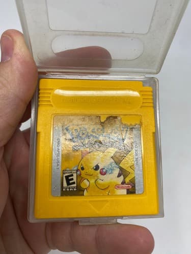 Nintendo Game Boy Pokemon Special Pikachu Edition Loose Cart Working & Tested — photo 2