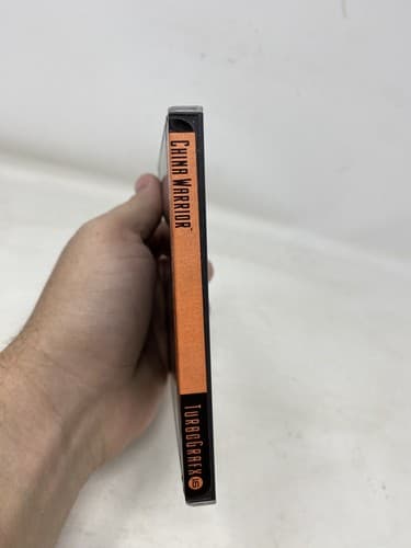 Vintage TurboGrafx 16 China Warrior 1989 NEC Video Game Cartridge CIB Complete — photo 5