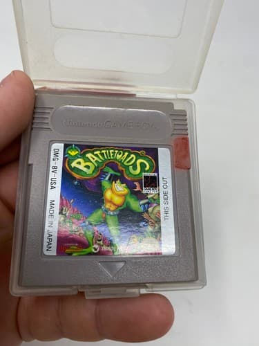 Battletoads (Nintendo Game Boy, 1991) Cartridge Only w/ Case — photo 4