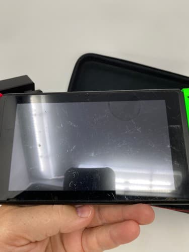 Nintendo Switch V1 HAC-001 Unpatched Bundle - Dock, Case 128GB SD No cables — photo 4