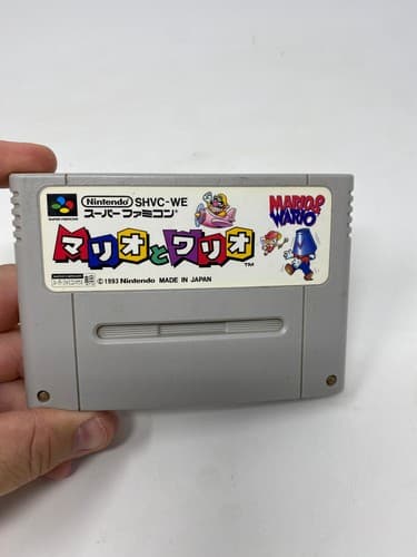 Mario & Wario (JPN) Super Famicom (Region Locked) Cartridge Only