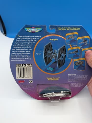 Star Wars Micro Machines Die-Cast X-Wing starfighter & Tie Fighter - New — photo 6