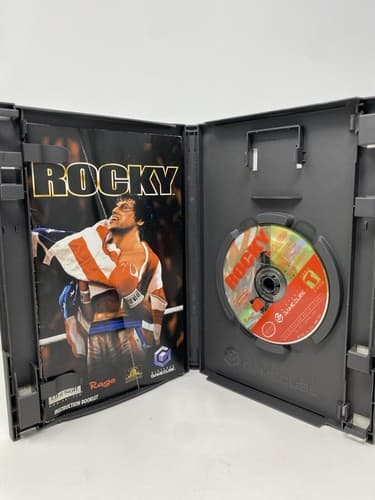 Nintendo GameCube ROCKY Boxing Video Game Complete with Manual, Clean Disc - CIB — photo 7