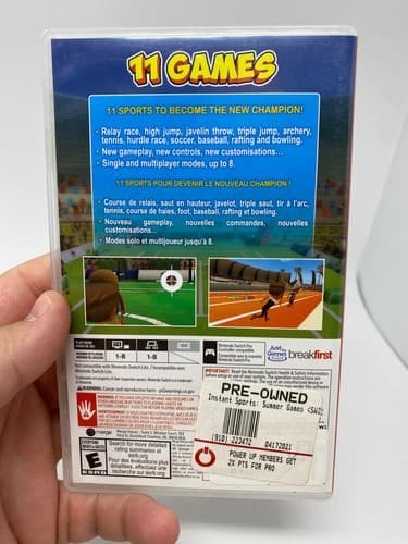 Nintendo Switch Instant Sports Summer Games Game In Box Tested — photo 5