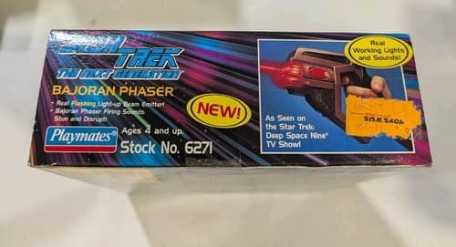 NOS Playmates 6271 Star Trek The Next Generation Bajoran Phaser 1995 — photo 5