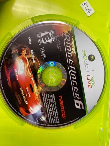 Ridge Racer 6 (Microsoft Xbox 360 2005) CIB Complete, Good, Free Shipping — photo 7