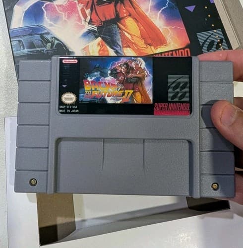 SNES SUPER BACK to the FUTURE II ENGLISH Rom Hack US Seller — photo 7