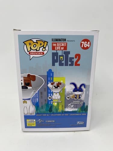 Funko Pop! Movies Secret Life of Pets 2 Max With Cone Vinyl Figure #764 — photo 5