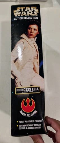 Star Wars Action Collection Princess Leia Hoth Gear 12" Action Figure 1998 New — photo 9