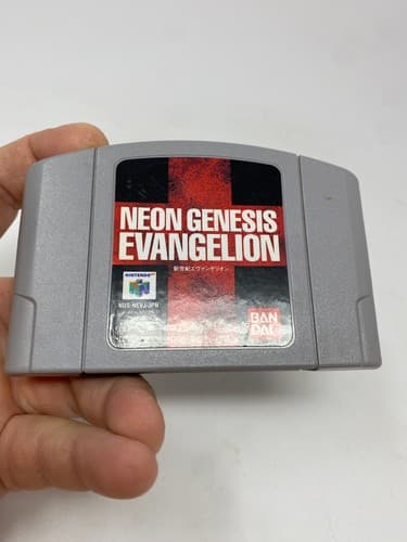 Neon Genesis Evangelion Nintendo 64 N64 Japanese Import Cartridge Only Bandai — photo 5
