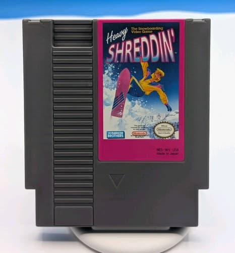 Heavy Shreddin' NES Nintendo Game, Box And Inserts, Tested - No Manual — photo 5