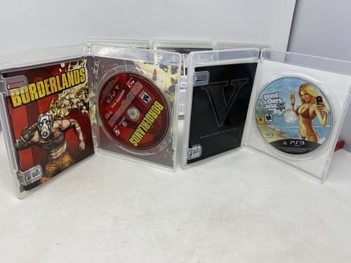Lot Of 6 PlayStation 3 Arkham Asylum Rare 3D Glasses GTA Borderlands Faction Etc — photo 4