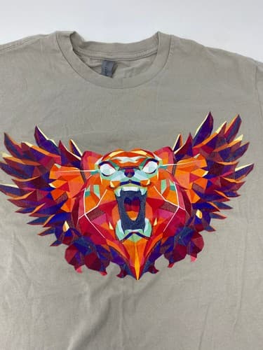 Next Level TimTheTatman T Shirt Small SM Bleagle 2.0 Tan Short Sleeve Vintage — photo 2
